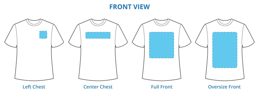 t shirt design placement guide