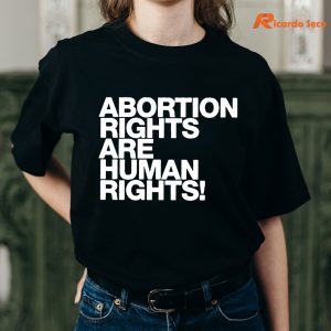 Abortion Rights Are Human Rights Cm Punk T-shirt is being worn