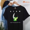 Alan In Space Nobody Can Hear You In Space Trending T-shirt hangs on hangers