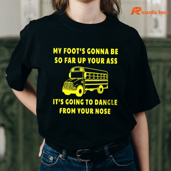 Amherst Bus Driver Quote T-shirt Mockup