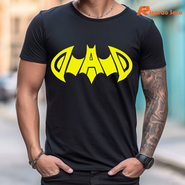 Batman Christmas T-shirt is worn on the body
