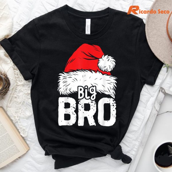 Big Brother Santa Christmas Family Matching T-shirt