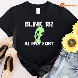 Blink 182 Aliens Exist T-shirt