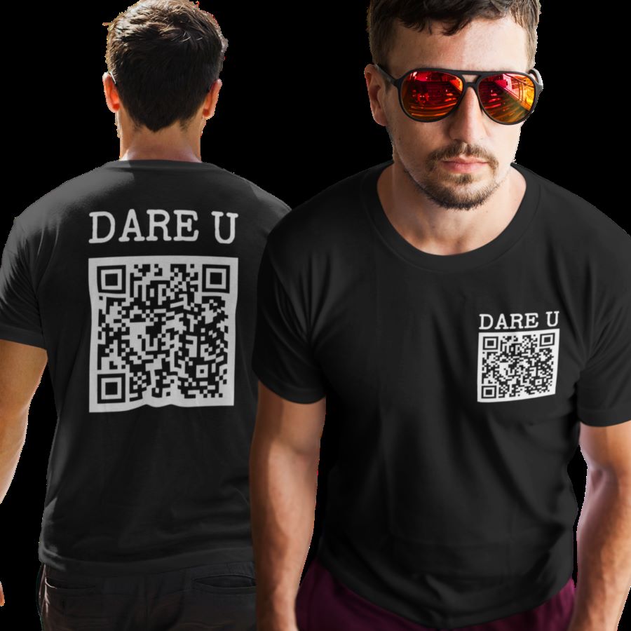 can you put a qr code on a shirt