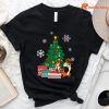 Chip N Dale Around The Christmas Tree T-Shirt
