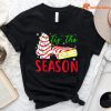 Debbie-Becky-Jen Little Tis' The Season Christmas Tree T-Shirt