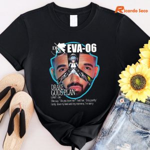 Drake Evangelion Shirt Drake Eva 06 Drake Gods Plan T-shirt