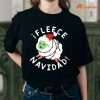 Feliz Navidad T-shirt is worn on the human body