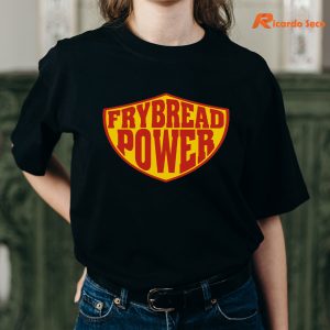 Frybread Power Toddler T-shirt is worn on the human body