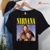 Hanson Nirvana T-shirt hanging on the hanger
