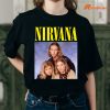 Hanson Nirvana T-shirt is worn on the human body