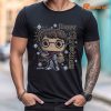 Harry Potter Christmas T-Shirt is worn on the body