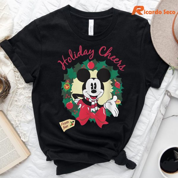 Holiday Cheers Mickey & Friends Disney Christmas T-shirt