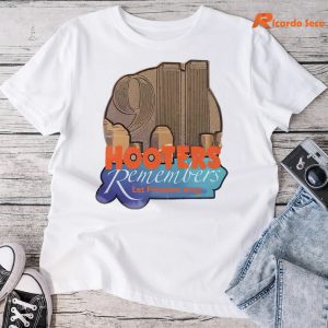 Hooters Remembers 9/11 T-shirt