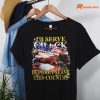 I’ll serve Crack Before I Serve This Country T-shirt hanging on the hanger