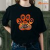 Jeep And Dogs Halloween T-shirt is worn on the body