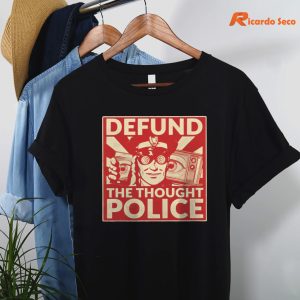 Jp Sears Defund The Thought Police T-shirt hanging on a hanger