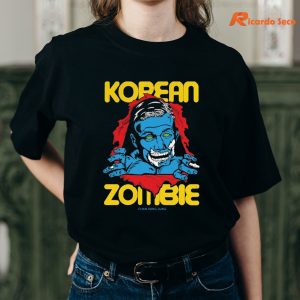 Korean Zombie Chan Sung Jung Graphic T-shirt is being worn