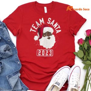 Matching Family Team Santa Chistmas T-shirt