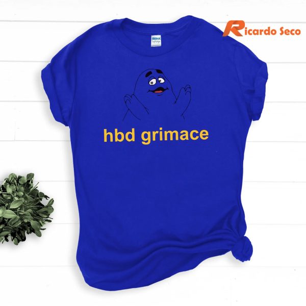 McDonald Happy Birthday Grimace T-shirt