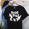 Meaty Robs Bulldog Rob And Big T-shirt hanging on the hanger