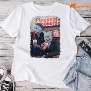 Michael Myers Dunkin Donuts T-shirt