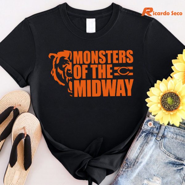 Monsters Of The Midway Chicago Bears T-shirt