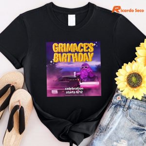 Official Grimace's Birthday T-shirt