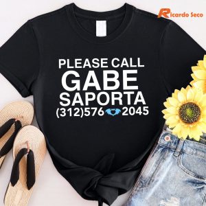 Please Call Gabe Saporta T-shirt