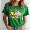 Pokemon Christmas Pikachu and Delibird Happy Holidays T-Shirt is worn on the body