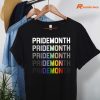 Pride Month Demon Pride Month T-shirt hanging on the hanger