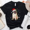 Pug Christmas Tree Light Pajama Dog X-mas T-shirt