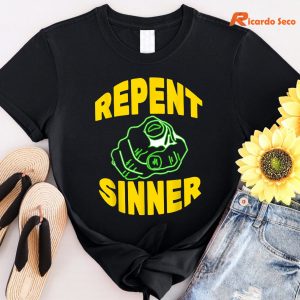 Repent Sinner - Christian Jesus Bible T-shirt