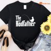 The Rodfather Funny Fishing T-shirt