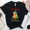The Simpsons Family Christmas Tree Holiday T shirt