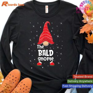 Bald Gnome Family Matching Christmas Funny Pajama