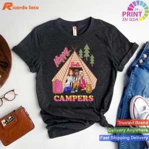 Barbie Camper Style Enjoy Our Happy Campers T-shirt