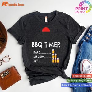 BBQ Timer - Funny Grill Grilling Gift T-shirt
