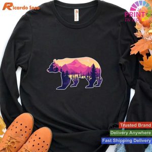 Bear Wildlife World Immerse with Our Enchanting T-shirt