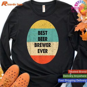 Beer Brewer Theme T-shirt