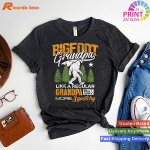 Bigfoot & Grandpa Love Express with Our Special T-shirt