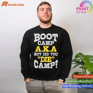 Boot Camp Bonding Embrace the Challenge and Camaraderie T-shirt