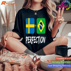 Brazilian Plus Sweden Perfection Mix Heritage Flag