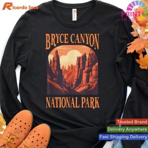 Bryce Canyon Beauty Embrace Great Outdoors and Landscapes T-shirt