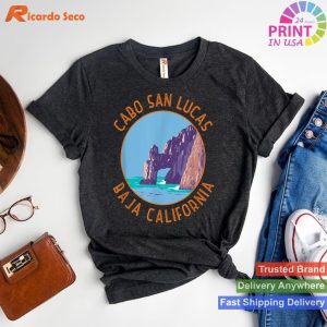 Cabo San Lucas Retro Relive Charm with Our Distressed T-shirt