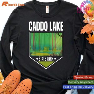 Caddo Lake Wonders Outdoor Adventure Exploration T-shirt