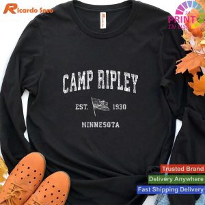 Camp Ripley Heritage Relive with Our Vintage T-shirt