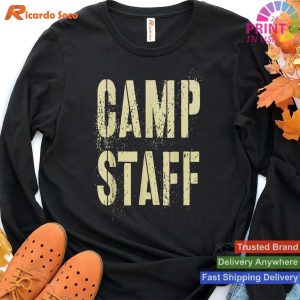 Camp Staff Pride Show with Our Dedicated T-shirt
