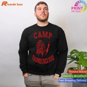 Camp Thundercloud Vintage Relive Nostalgic Charm with Our T-shirt