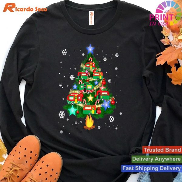 Camper Christmas Tree Cool Vehicles Camping RVing